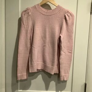 Express Light Pink Crew Neck Sweater